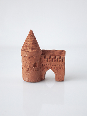 Изображение Домики Кнайпхофа Пороховые ворота, терракотовые