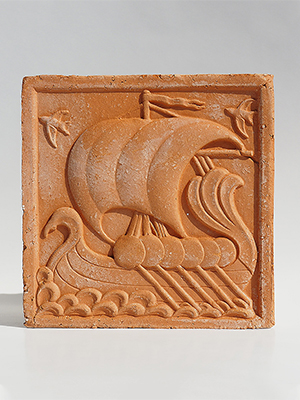 Изображение Хаусмарки Хаусмарка Драккар, терракотовая