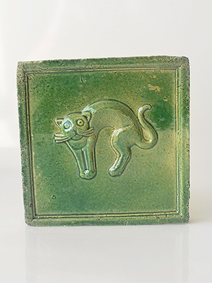 Изображение Хаусмарки Хаусмарка Кот, зелёная