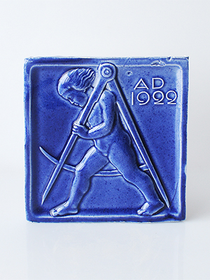 Изображение Хаусмарки Хаусмарка Землемер, синяя