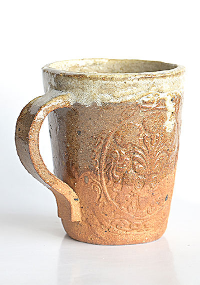 Изображение Античный Шпандин Кружка капучино трёхцветная, ваза со львами