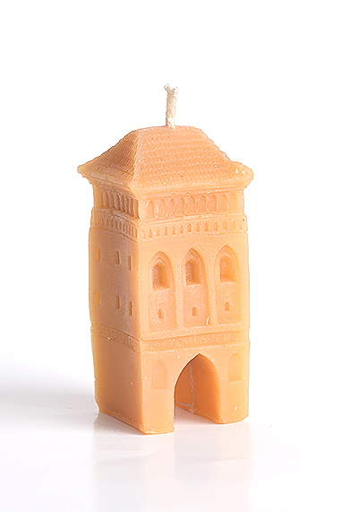 Изображение Свечи  Свеча Лёбенихтские ворота, жёлтые