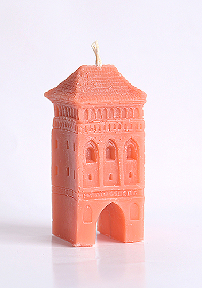 Изображение Свечи  Свеча Лёбенихтские ворота, оранжевый