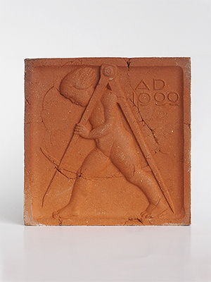 Изображение Хаусмарки Хаусмарка Землемер, терракота