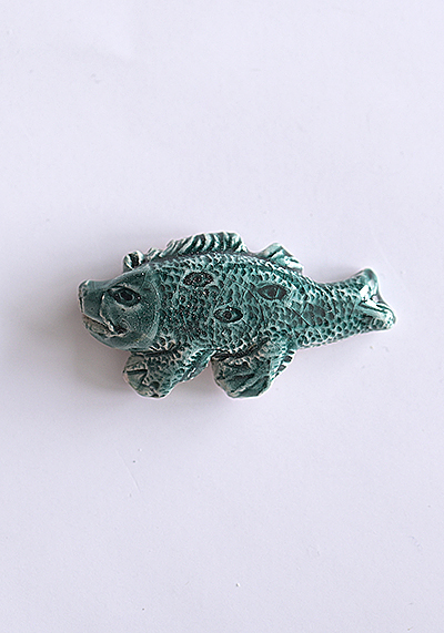 Изображение Керамические магниты Магнит Морские обитатели, дракон КЁ зелёный