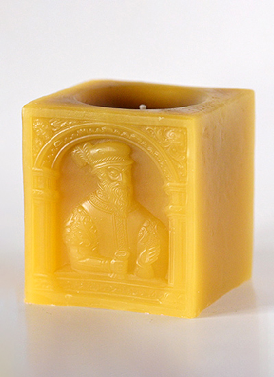 Изображение Свечи  Свеча Шпандинский купец, жёлтый
