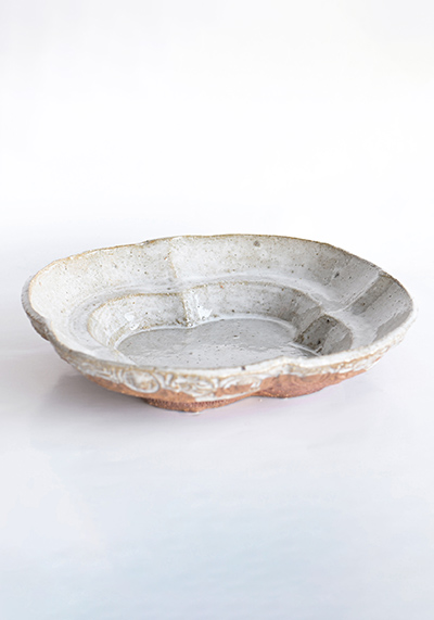 Изображение Античный Шпандин Блюдо малое «Готическая розочка», серое