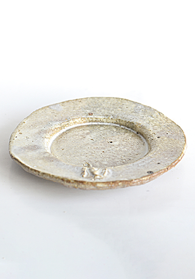 Изображение Античный Шпандин Блюдце с оттиском со старинной марципановой формы 