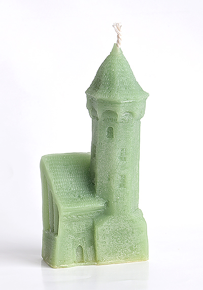 Изображение Свечи  Свеча Синяя башня, зелёная