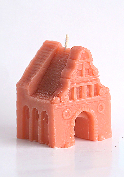 Изображение Свечи  Свеча Фортштадтские ворота, оранжевая