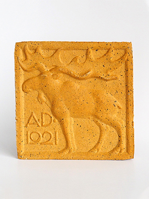 Изображение Хаусмарки Хаусмарка Лось, римский кирпич